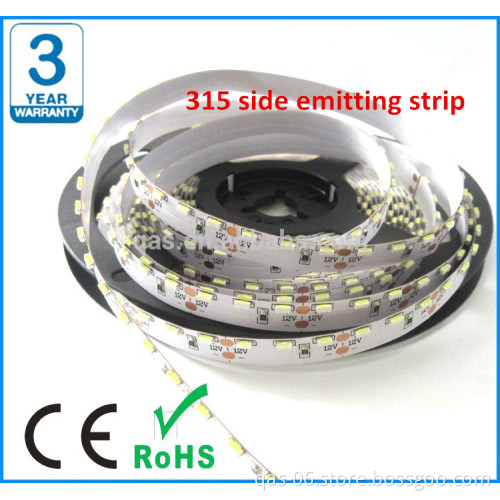DC 24v side emitting high brightness 140 leds smd 315 led lighting strip
